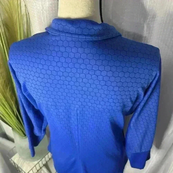 Windridge Cheryl Nash Womens M Royal Blue Full Zip Nylon Long Sleeve Jacket - Picture 6 of 10